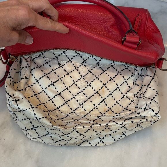 Kate Spade Bag Purse Handbag Leather Grand Park Hadlen Pebbled Crossbody Satchel - Picture 14 of 16